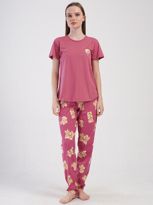 Купить Бавовняний домашній комплект зі штанами VIENETTA 4084730613 в Украина в Lingerie.ua - Одяг для дому та відпочинку, Фото 3