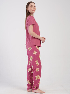 Купить Бавовняний домашній комплект зі штанами VIENETTA 4084730613 в Украина в Lingerie.ua - Одяг для дому та відпочинку, Фото 7