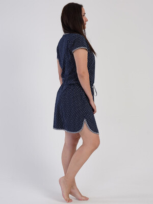 Купить Хлопковый летний халат на пуговицах VIENETTA 4031461404 в Украина в Lingerie.ua - Одяг для дому та відпочинку, Фото 5