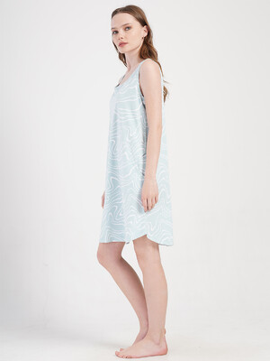 Купить Хлопковая летняя туника на широких бретельках VIENETTA 4080511554 в Украина в Lingerie.ua - Одяг для дому та відпочинку, Фото 7