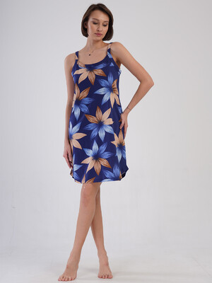 Купить Хлопковая туника большого размера на бретельках VIENETTA 4084989199 в Украина в Lingerie.ua - Одяг для дому та відпочинку, Видео