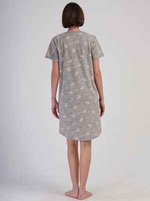 Купить Хлопковая домашняя туника большого размера VIENETTA 4083812378	 в Украина в Lingerie.ua - Одяг для дому та відпочинку, Фото 8