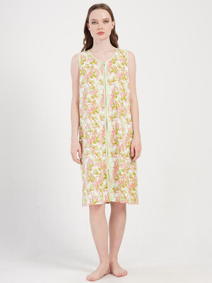 Купить Літній бавовняний халат жіночий на блискавці VIENETTA 4081660716 в Украина в Lingerie.ua - Одяг для дому та відпочинку, Фото 6