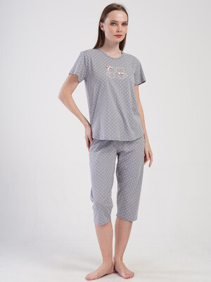 Купить Летний хлопковый комплект большого размера VIENETTA 4084591248 в Украина в Lingerie.ua - Одяг для дому та відпочинку, Видео