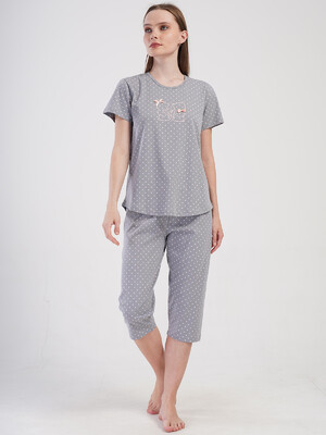 Купить Летний хлопковый комплект большого размера VIENETTA 4084591248 в Украина в Lingerie.ua - Одяг для дому та відпочинку, Фото 12