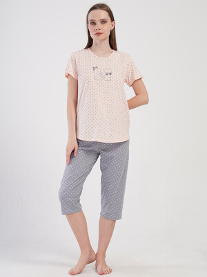 Купить Летний хлопковый комплект большого размера VIENETTA 4084591248 в Украина в Lingerie.ua - Одяг для дому та відпочинку, Фото 8