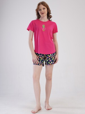 Купить Хлопковый комплект с шортами VIENETTA 4092070231 в Украина в Lingerie.ua - Одяг для дому та відпочинку, Видео
