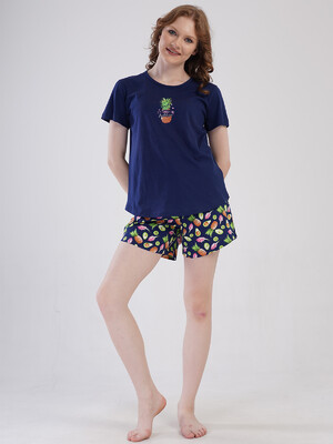 Купить Хлопковый комплект с шортами VIENETTA 4092070231 в Украина в Lingerie.ua - Одяг для дому та відпочинку, Фото 12