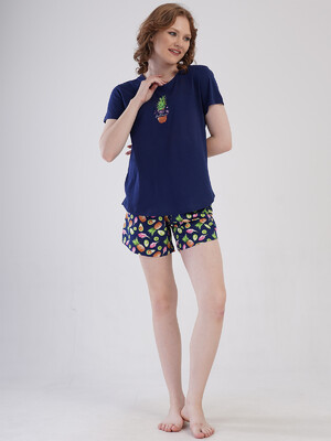 Купить Хлопковый комплект с шортами VIENETTA 4092070231 в Украина в Lingerie.ua - Одяг для дому та відпочинку, Фото 5