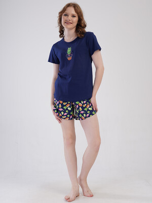 Купить Хлопковый комплект с шортами VIENETTA 4092070231 в Украина в Lingerie.ua - Одяг для дому та відпочинку, Фото 4