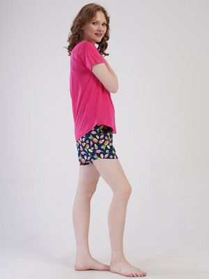 Купить Хлопковый комплект с шортами VIENETTA 4092070231 в Украина в Lingerie.ua - Одяг для дому та відпочинку, Фото 3