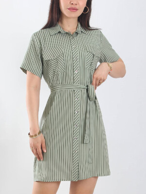 Купить Летнее платье на пуговицах с коротким рукавом JEN 05121 в Украина в Lingerie.ua - Одяг для дому та відпочинку, Фото 2