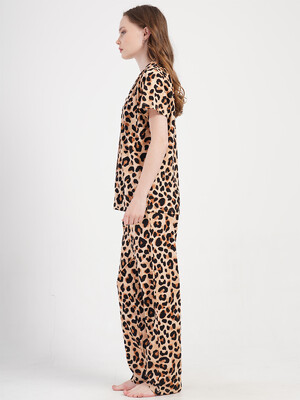 Купить Бавовняна класична піжама з коротким рукавом VIENETTA 4091054962 в Украина в Lingerie.ua - Одяг для дому та відпочинку, Фото 6