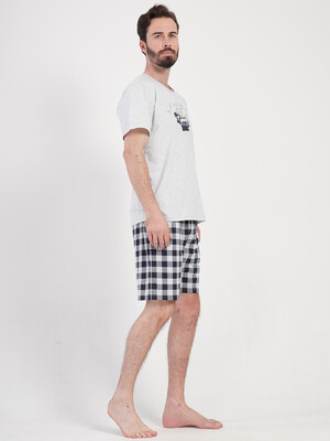 Купить Бавовняний літній комплект із шортами VIENETTA MAN 4082341335 в Украина в Lingerie.ua - Одяг для дому та відпочинку, Фото 11