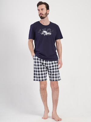 Купить Бавовняний літній комплект із шортами VIENETTA MAN 4082341335 в Украина в Lingerie.ua - Одяг для дому та відпочинку, Фото 9