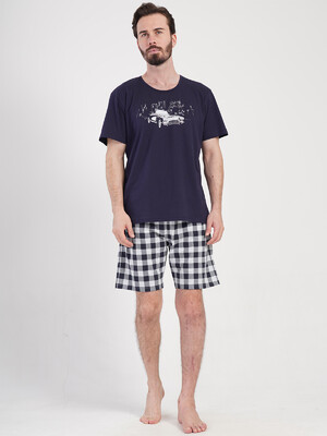 Купить Бавовняний літній комплект із шортами VIENETTA MAN 4082341335 в Украина в Lingerie.ua - Одяг для дому та відпочинку, Фото 5