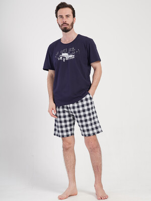 Купить Бавовняний літній комплект із шортами VIENETTA MAN 4082341335 в Украина в Lingerie.ua - Одяг для дому та відпочинку, Фото 4