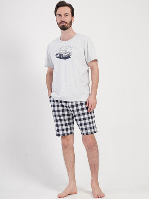 Купить Бавовняний літній комплект із шортами VIENETTA MAN 4082341335 в Украина в Lingerie.ua - Одяг для дому та відпочинку, Фото 3