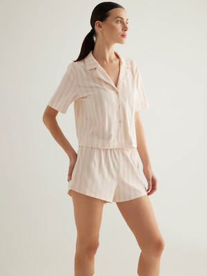 Купить Хлопковая классическая пижама с шортами HAYS 50545 в Украина в Lingerie.ua - Одяг для дому та відпочинку, Фото 4