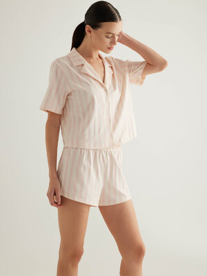 Купить Хлопковая классическая пижама с шортами HAYS 50545 в Украина в Lingerie.ua - Одяг для дому та відпочинку, Фото 5