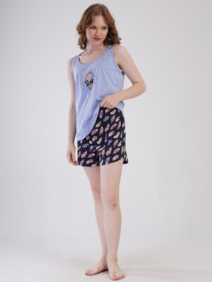 Купить Хлопковый комплект из майки и шорт VIENETTA 4091250911 в Украина в Lingerie.ua - Одяг для дому та відпочинку, Фото 7