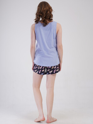 Купить Хлопковый комплект из майки и шорт VIENETTA 4091250911 в Украина в Lingerie.ua - Одяг для дому та відпочинку, Фото 10