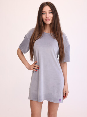 Купить Довга велюрова футболка over size LINGERIE 170755 в Украина в Lingerie.ua - Одяг для дому та відпочинку, Фото 6