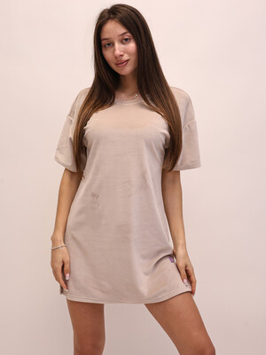 Купить Короткая велюровая туника over size LINGERIE 170755 в Украина в Lingerie.ua - Одяг для дому та відпочинку, Фото 14