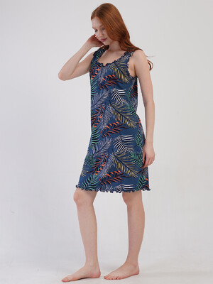 Купить Хлопковая туника большого размера VIENETTA 4092335136 в Украина в Lingerie.ua - Одяг для дому та відпочинку, Фото 2