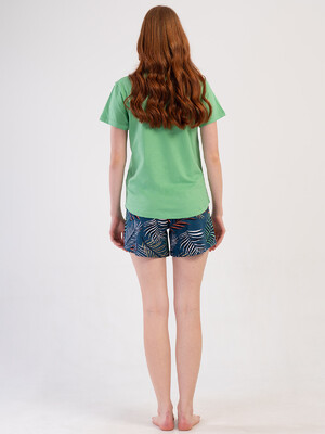 Купить Хлопковый комплект с шортами VIENETTA 4092285136 в Украина в Lingerie.ua - Одяг для дому та відпочинку, Фото 2