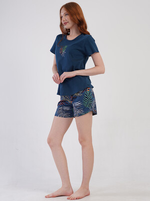 Купить Хлопковый комплект с шортами VIENETTA 4092285136 в Украина в Lingerie.ua - Одяг для дому та відпочинку, Фото 4