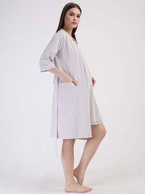 Купить Комплект із нічної сорочки та халата VIENETTA 4120010000 в Украина в Lingerie.ua - Одяг для дому та відпочинку, Фото 18