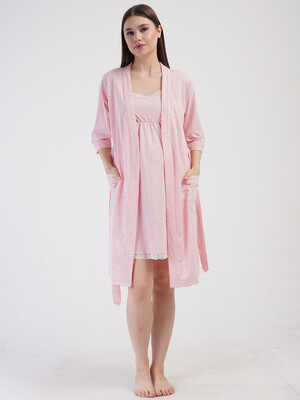 Купить Комплект із нічної сорочки та халата VIENETTA 4120010000 в Украина в Lingerie.ua - Одяг для дому та відпочинку, Фото 16