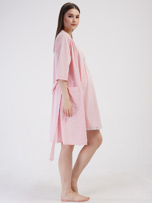 Купить Комплект із нічної сорочки та халата VIENETTA 4120010000 в Украина в Lingerie.ua - Одяг для дому та відпочинку, Фото 15