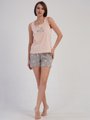 Купить Хлопковый летний комплект с шортами VIENETTA 4083832378 в Украина в Lingerie.ua - Одяг для дому та відпочинку, Фото 6