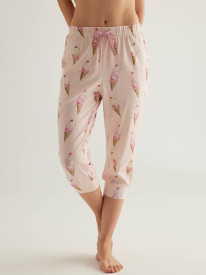 Купить Бавовняний домашній комплект із капрі HAYS 50273 в Украина в Lingerie.ua - Одяг для дому та відпочинку, Фото 4