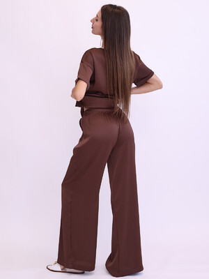 Купить Шелковый костюм из футболки и брюк LINGERIE 170774 в Украина в Lingerie.ua - Одяг для дому та відпочинку, Фото 2