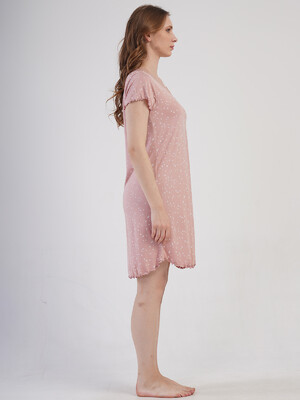 Купить Ночная сорочка большого размера с коротким рукавом VIENETTA 4092860841  в Украина в Lingerie.ua - Одяг для дому та відпочинку, Фото 5