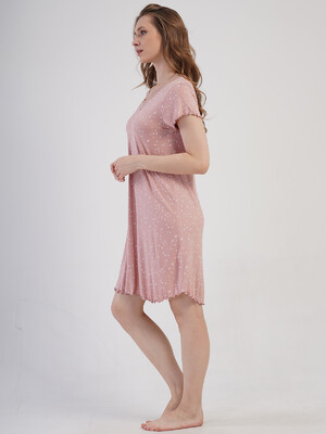 Купить Ночная сорочка большого размера с коротким рукавом VIENETTA 4092860841  в Украина в Lingerie.ua - Одяг для дому та відпочинку, Фото 7