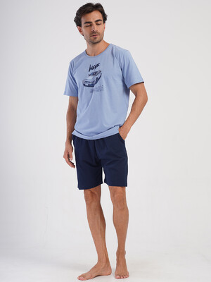 Купить Хлопковый летний комплект с шортами VIENETTA MAN 4084240000 в Украина в Lingerie.ua - Одяг для дому та відпочинку, Фото 2