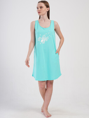 Купить Бавовняна домашня літня туніка VIENETTA 4070610000 в Украина в Lingerie.ua - Одяг для дому та відпочинку, Фото 2