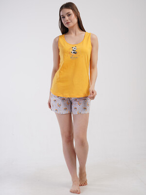 Купить Бавовняний домашній комплект з майки та шортів VIENETTA 4101227689 в Украина в Lingerie.ua - Одяг для дому та відпочинку, Фото 6