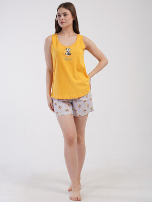 Купить Бавовняний домашній комплект з майки та шортів VIENETTA 4101227689 в Украина в Lingerie.ua - Одяг для дому та відпочинку, Фото 7