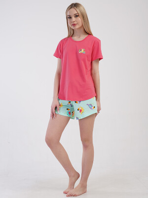 Купить Бавовняний комплект з шортами VIENETTA 4101276907 в Украина в Lingerie.ua - Одяг для дому та відпочинку, Фото 2