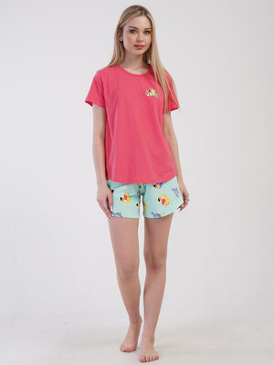 Купить Бавовняний комплект з шортами VIENETTA 4101276907 в Украина в Lingerie.ua - Одяг для дому та відпочинку, Фото 8