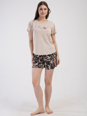 Купить Бавовняний комплект з шортами VIENETTA 4080603526 в Украина в Lingerie.ua - Одяг для дому та відпочинку, Фото 3