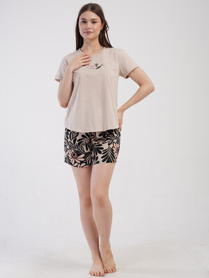 Купить Бавовняний комплект з шортами VIENETTA 4080603526 в Украина в Lingerie.ua - Одяг для дому та відпочинку, Фото 5