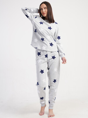 Купить Бавовняний домашній комплект великого розміру VIENETTA 5010450233 в Украина в Lingerie.ua - Одяг для дому та відпочинку, Фото 5