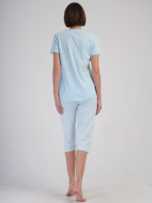 Купить Бавовняний комплект з капрі VIENETTA 4080881589 в Украина в Lingerie.ua - Одяг для дому та відпочинку, Фото 7