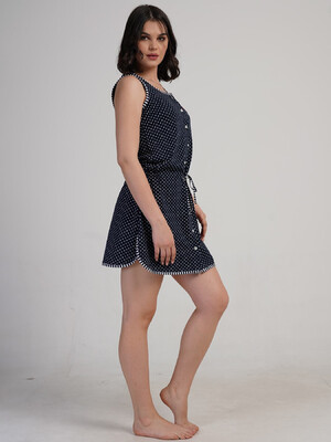 Купить Бавовняний халат жіночий на ґудзиках VIENETTA 5033721404 в Украина в Lingerie.ua - Одяг для дому та відпочинку, Фото 3